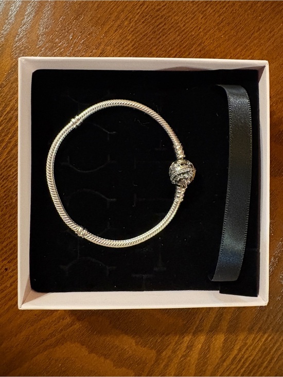 Pandora Jewelry - 7.1” Pandora Bracelet with Tinkerbell Clasp